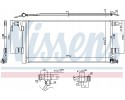 Air conditioning coolers NISSENS 940752 condensers Part manufacturer Audi OE