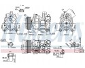 COMPRESSOR AIR CONDITIONING COMPRESSOR 89585 NISSENS BMW EAN GTIN 5707286383463