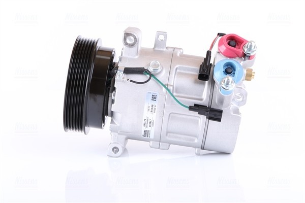 Compressor air conditioning NISSENS 890776 Quality of parts according to GVO Q original with factory logo OEM OES