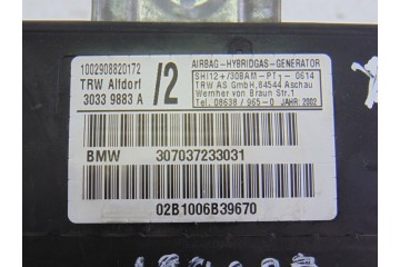 30339883A AIRBAG LATERAL DELANTERO IZQUIERDO BMW SERIE X5 (E53) 3.0d 2002 30339883A 199077 BMW - 3