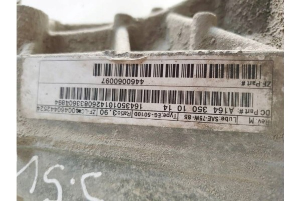 Mercedes ML II W164 Lift 09r 3 5 V6 Bridge dyfer rear 3 90 Catalog number of the original a1643501014