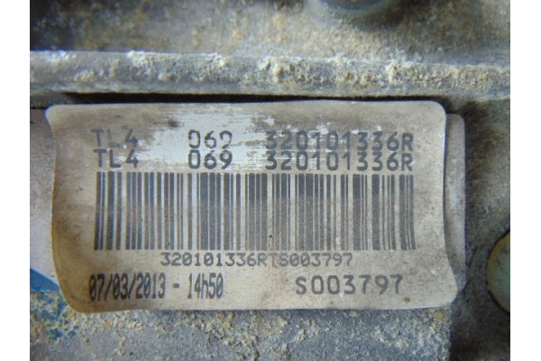 GEARBOX 1 2 TCE TL4069 RENAULT SCENIC III MEGANE III 6 GEARS Catalog number of the part SKRZYNIA BIEGOW 1 2 TCE TL4069 RENAULT S