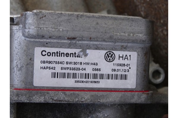 SKODA YETI OCTAVIA II TSI DIFFERENTIAL HALDEX 0BR525010B 0BR907554C Car type 4x4 SUV passenger cars