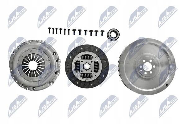 Single mass wheel NTY set VAG 1 9TDI 03 with clutch