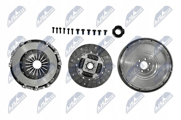 Single mass wheel NTY set VAG 1 9TDI 03 with clutch Part manufacturer NTY