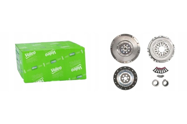 Clutch kit with double wheel and extractor bearing 240mm fits BMW Wheel type dual mass flywheel