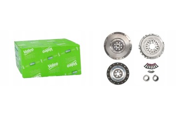 Clutch kit with double wheel and extractor bearing 240mm fits BMW Wheel type dual mass flywheel