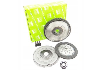 Clutch kit with double wheel and extractor bearing 240mm fits BMW Catalog number of substitutes AISIN SKE BM09 BLUE PRINT ADBP30
