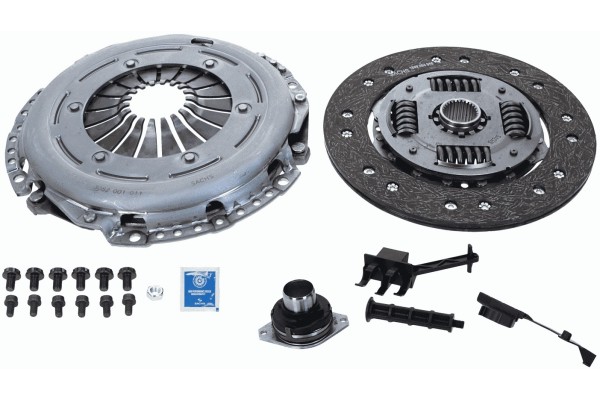 Clutch set 3000 970 072 WHEEL TWO MASS SET A4 ALLROAD A4 B8 A5 A6 Q5 Additional elements bearing assembly kit