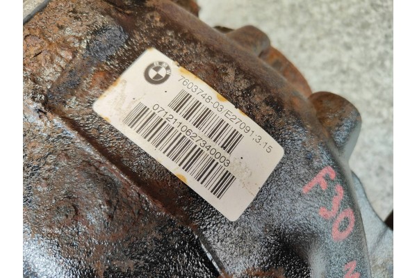 BMW F31 F20 F30 F32 F34 F36 DIFFERENTIAL REAR BRIDGE 3 15 7603748 Car type passenger cars
