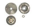 Clutch set with rigid wheel and release bearing 228mm fits A Quality of parts according to GVO Q original with factory logo OEM 