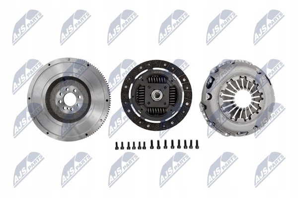 NTY CLUTCH SET WITH SINGLE MASS WHEEL OPEL ENG 1 3CDTI CORSA C D 03 11 Product weight with unit packaging 17 kg