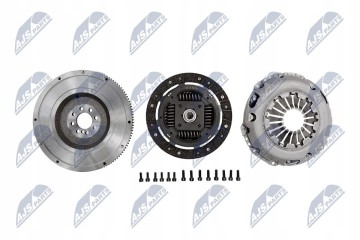 NTY CLUTCH SET WITH SINGLE MASS WHEEL OPEL ENG 1 3CDTI CORSA C D 03 11 Product weight with unit packaging 17 kg