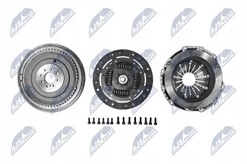 NTY CLUTCH SET WITH SINGLE MASS WHEEL OPEL ENG 1 3CDTI CORSA C D 03 11 Car type cargo vans passenger cars
