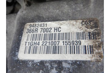 Manual gearbox Volvo S60 I 2 4 T5 9482431 2000 2010 366R 7002 HC Transmission type manual