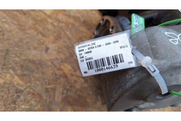Puente Diferencial Trasero 2.47 7556674 BMW E91 E90 2.0 D