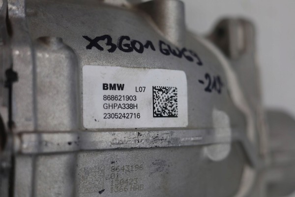 REAR BRIDGE DIFFERENTIAL BMW X3 X4 G01 G02 8686219 15KM Installation side rear