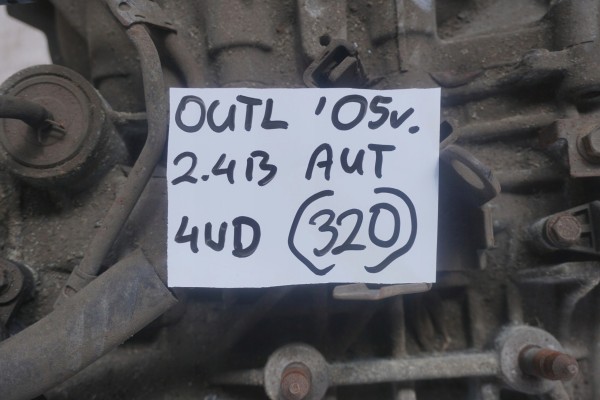 MITSUBISHI OUTLANDER I 2 4 MIVEC GEARBOX AUTOMATIC 4x4 2005year Transmission type automatic