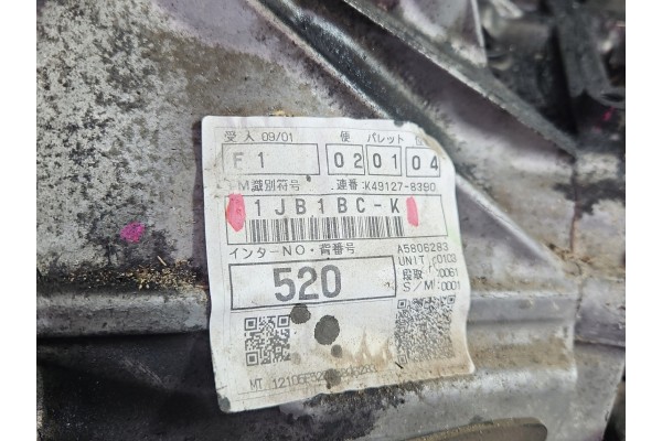 GEARBOX 1JB1BC K TOYOTA AVENSIS III T27 2 0 D4D Transmission type manual