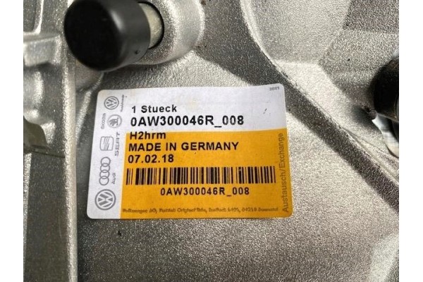 Transmisión Automática 0AW Nueva para Audi