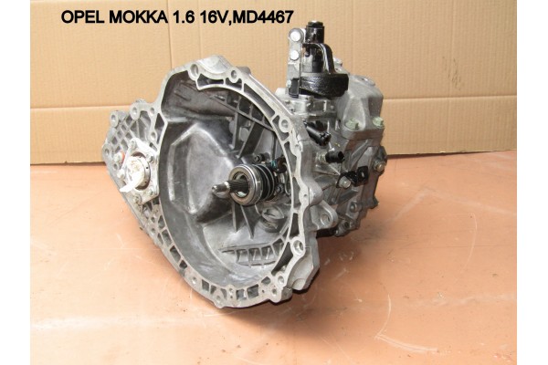 GEARBOX OPEL MOCHA AND MOCHA X 1 6 16V A7D MD4467 25189202