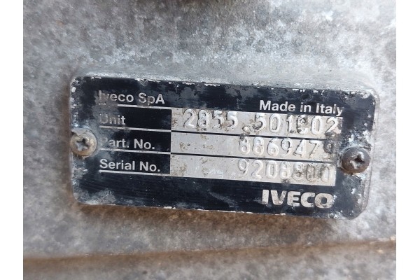 6 speed manual gearbox Iveco Euro cargo 3 9 DIESEL Engine type diesel