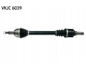 VKJC 6039 SKF HALF AXLE RENAULT SCENIC II 1 4 1 6 LE 680MM GRAND SCENIC Part manufacturer SKF