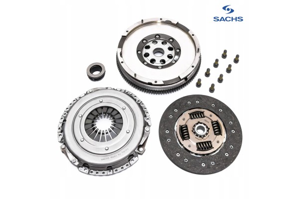 Clutch kit with double wheel and extractor bearing 240mm fits SUBA Catalog number of substitutes EXEDY FJK2051DMF WILMINK GROUP 