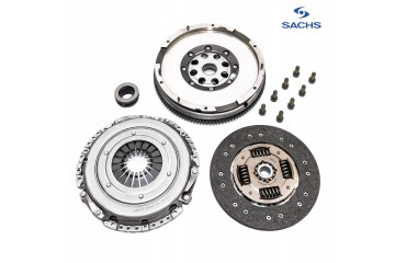 Clutch kit with double wheel and extractor bearing 240mm fits SUBA Catalog number of substitutes EXEDY FJK2051DMF WILMINK GROUP 