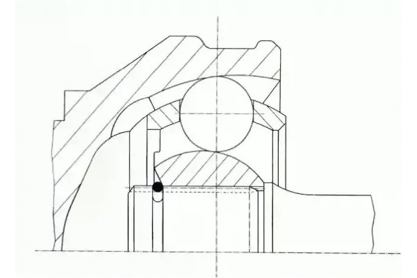 AXLE JOINT 306661 LOeBRO AUDI A4 B8 8K2