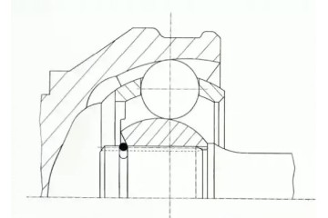 AXLE JOINT 306661 LOeBRO AUDI A4 B8 8K2