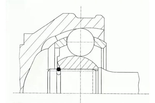 AXLE JOINT 306275 LOeBRO AUDI A4 B8 8K2