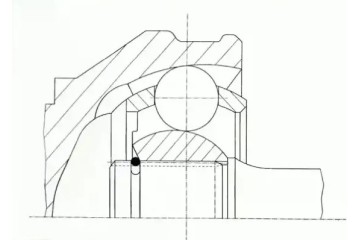 AXLE JOINT 306275 LOeBRO AUDI A4 B8 8K2
