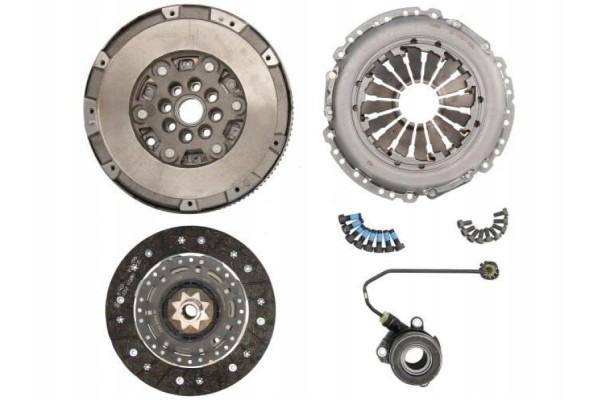 Clutch set with two wheel and hyd bearing with screws yes with height