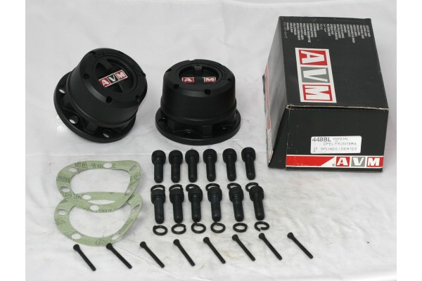 Front hub manual clutch AVM449BL Part manufacturer AVM