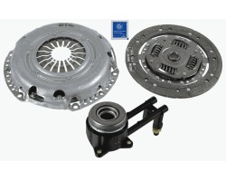 Clutch kit with hydraulic bearing 220mm fits FORD ECOS