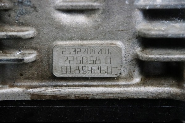 GEARBOX 725058 1 5 CGI 183 KM MERCEDES C W205 4MATIC Catalog number of the part 725058