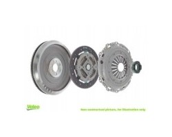 Clutch set with single mass wheel Audi A4 A6 VW Passat V6 VALEO 835046