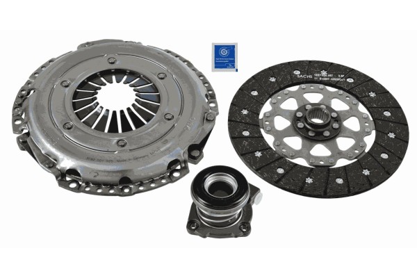Self adjusting clutch kit with release bearing 240mm fits OPE