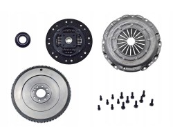 CLUTCH SET WITH SINGLE MASS WHEEL PEUGEOT 307 2 0HDI 107KM 01 05