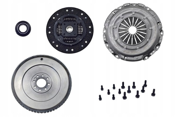 CLUTCH SET WITH SINGLE MASS WHEEL PEUGEOT 307 2 0HDI 107KM 01 05
