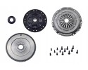 CLUTCH SET WITH SINGLE MASS WHEEL PEUGEOT 307 2 0HDI 107KM 01 05 Catalog number of the part NZS PE 000