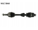 Drive axle front right 582mm SKF VKJC 5848 Part manufacturer SKF