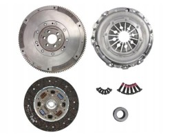 Clutch set with two wheel and hyd bearing 240mm fits to AUDI