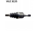 Drive axle front left 635mm SKF VKJC 8135 Catalog number of the part VKJC 8135