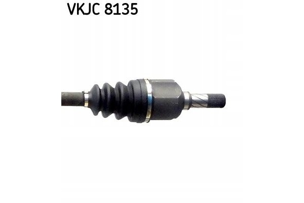 Drive axle front left 635mm SKF VKJC 8135 Catalog number of the part VKJC 8135
