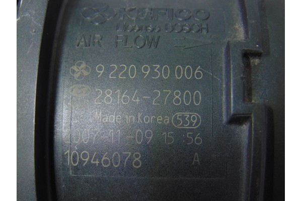 2816427800 CAUDALIMETRO KIA CARENS (UN) Active 2009 2816427800 202719 KIA - 1