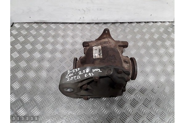 2009 Bmw 3 Series E92 Differential 2000td 756622501 2 56