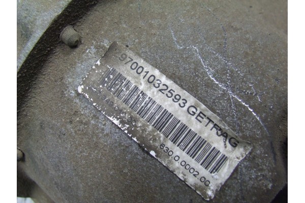 Puente Diferencial Porsche 911 (997) 3.8 Carrera 4S 99734901000