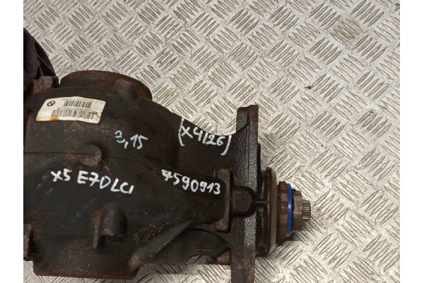 BMW OE 7590913 X5 E70 LCI BRIDGE DIFFERENTIAL REAR 3 15 Quality of parts according to GVO O original with manufacturer s logo OE